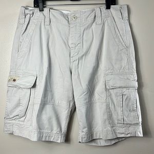 Denim & Supply Ralph Lauren cargo shorts white men’s size 36 waist